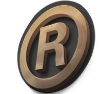 立體異形R標(biāo)留言小圖標(biāo)