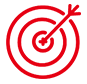 紅色射箭小圖標(biāo)