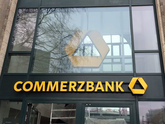 Commerzbank銀行標(biāo)志設(shè)計(jì)含義及銀行品牌設(shè)計(jì)理念
